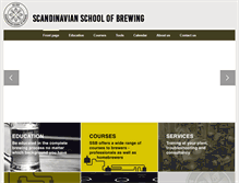 Tablet Screenshot of brewingschool.org